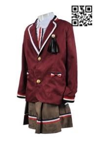 SU221 tailor made kid uniform design uniform tailor made uniform hk supplier